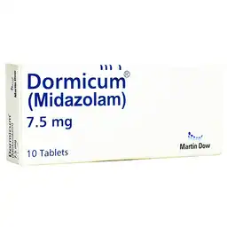 Dormicum Tablets 7.5 Mg